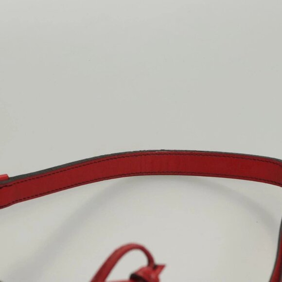 LOUIS VUITTON Epi Noe Shoulder Bag Bicolor Black Red - Picture 9 of 16